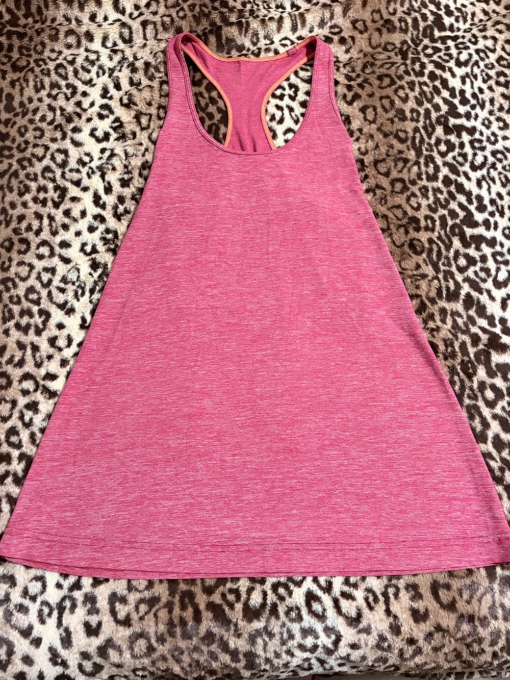 Lululemon Sleeveless Racerback Faded Red-ish Orange Atheltic Tank